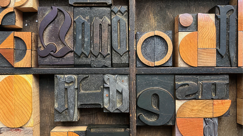 Impresión tipográfica. De Gutenberg a la Bauhaus